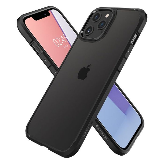 Spigen - Fall Ultra Hybrid für iPhone 12 Pro Max, schwarz