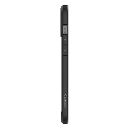Spigen - Hülle Ultra Hybrid für iPhone 12 a 12 Pro, schwarz
