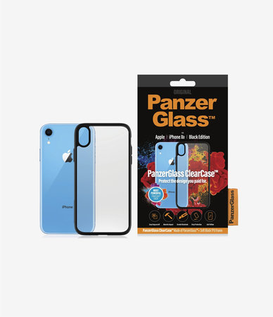 PanzerGlass - Fall ClearCase für iPhone XR, black