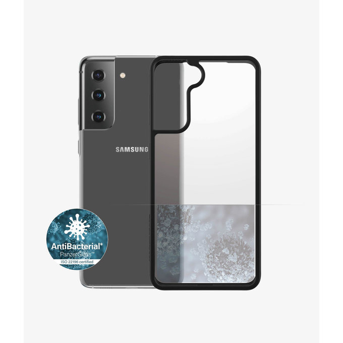 PanzerGlass - Hülle ClearCase AB für Samsung Galaxy S21, schwarz