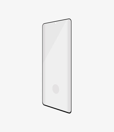 PanzerGlass - Gehärtetes Glas Case Friendly AB für Samsung Galaxy S21 Ultra, Fingerprint komp., schwarz