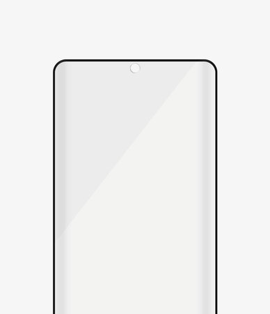 PanzerGlass - Gehärtetes Glas Case Friendly AB für Samsung Galaxy S21 Ultra, Fingerprint komp., schwarz
