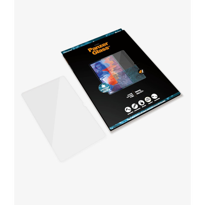 PanzerGlass - Tempered Glass Case Friendly SMAPP für Samsung Galaxy Tab S7+, Klar