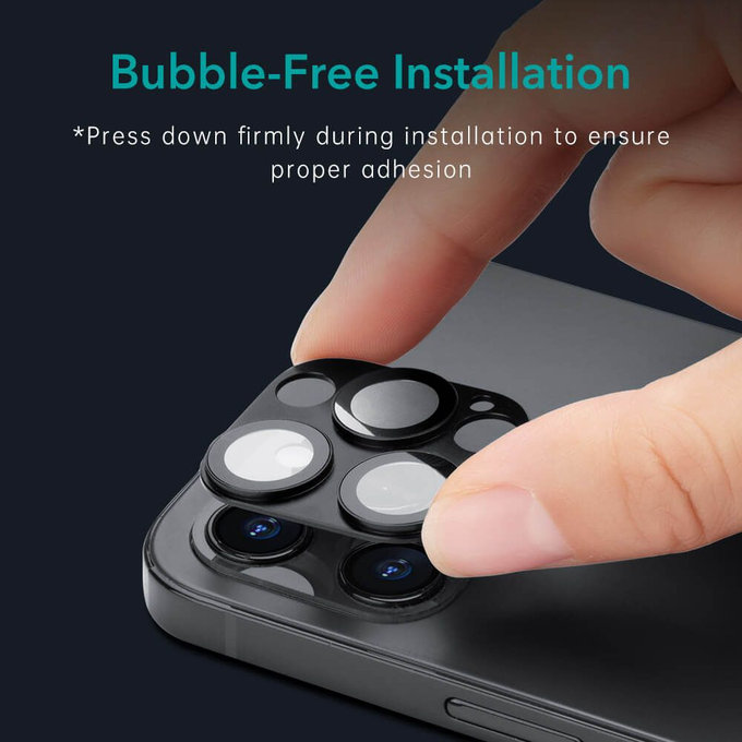 ESR - Gehärtetes Glas für die Rückfahrkamera iPhone 12 Pro Max (2 Stück)