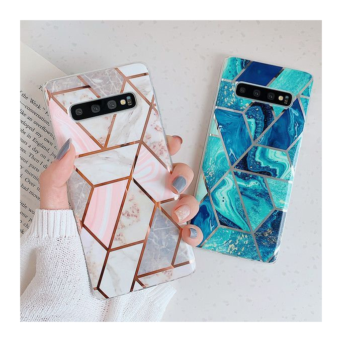 Tech-Protect - Marble Case für iPhone SE 2020/8/7, pink