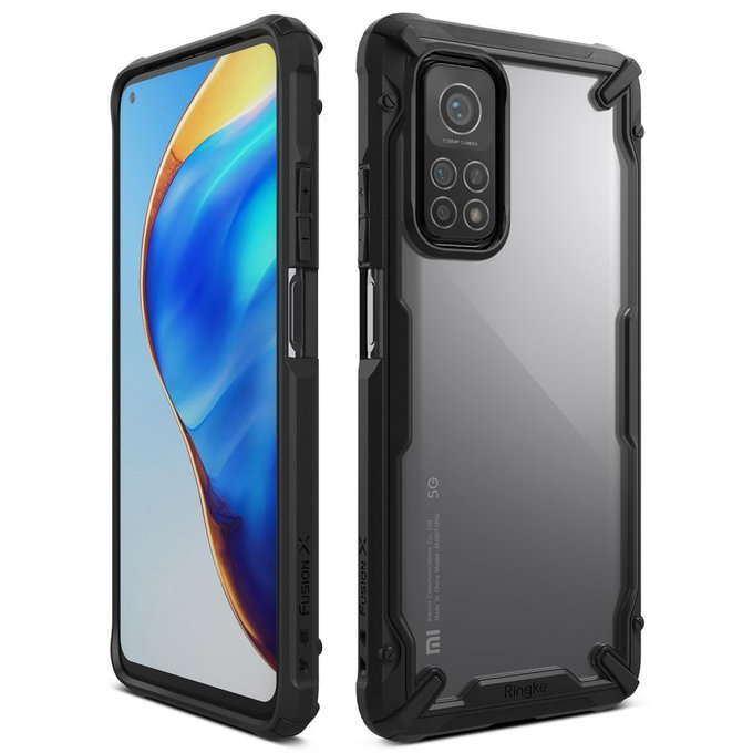 Ringke - Fusion X Hülle für Xiaomi Mi 10T / 10T Pro, schwarz