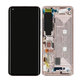 Xiaomi Mi 10 Pro - LCD Display + Touchscreen Front Glas + Rahmen (Alpine White) - 56000500J100 Genuine Service Pack