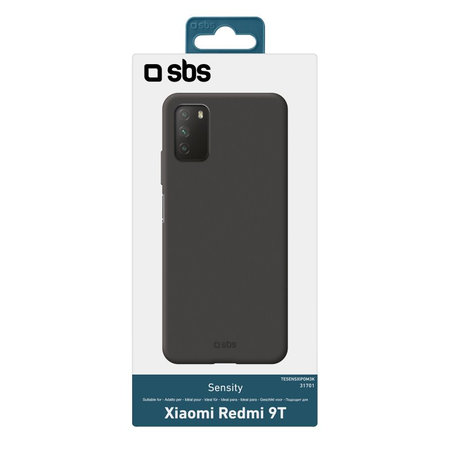 SBS - Fall Sensity für Xiaomi Redmi 9T, schwarz