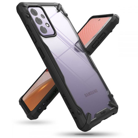 Ringke - Case Fusion X für Samsung Galaxy A72 5G, schwarz