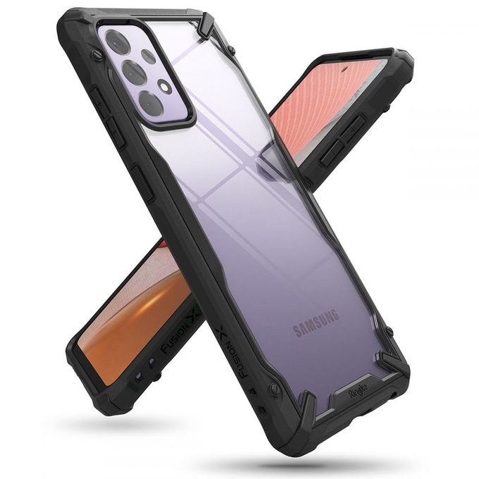 Ringke - Case Fusion X für Samsung Galaxy A72 5G, schwarz
