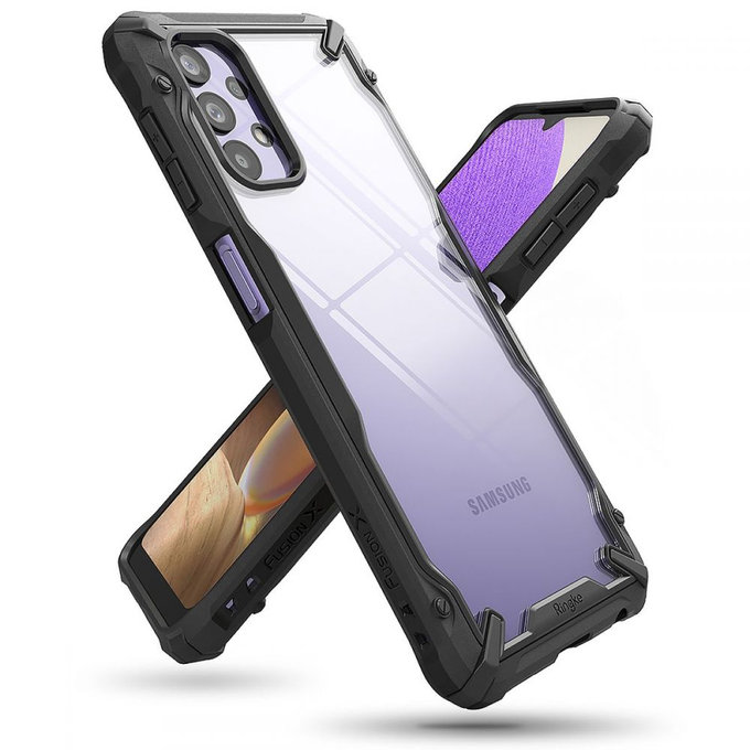 Ringke - Case Fusion X für Samsung Galaxy A32 5G, schwarz