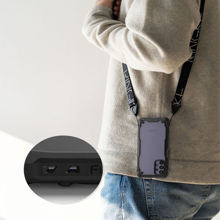 Ringke - Case Fusion X für Samsung Galaxy A32 5G, schwarz