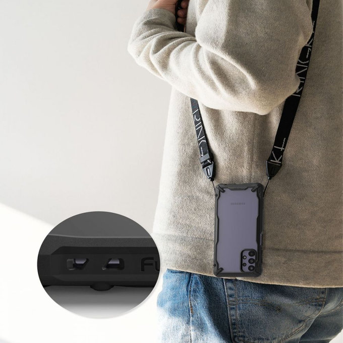 Ringke - Case Fusion X für Samsung Galaxy A32 5G, schwarz