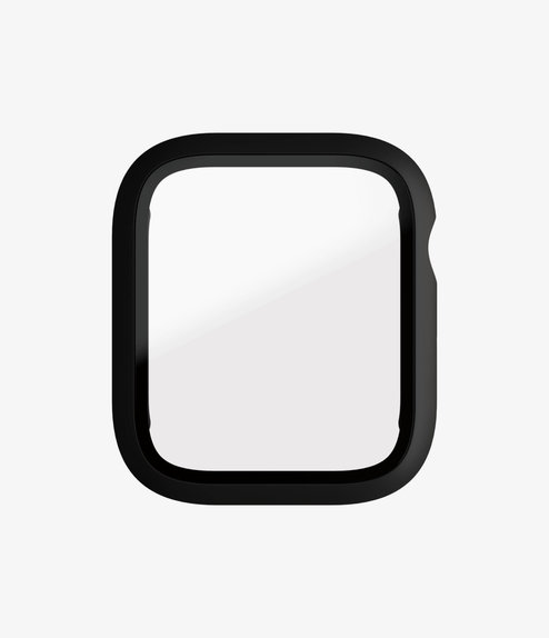 PanzerGlass - Gehärtetes Glas Full Body AB für Apple Watch 4, 5, 6, SE (1st gen) und SE (2nd gen) 44mm, schwarz