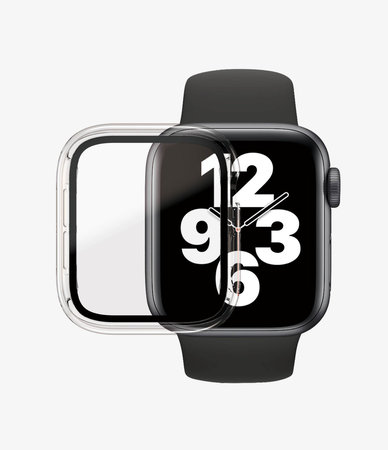 PanzerGlass - Gehärtetes Glas Full Body AB für Apple Watch 4, 5, 6, SE (1st gen) und SE (2nd gen) 40mm, transparent