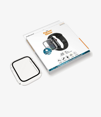 PanzerGlass - Gehärtetes Glas Full Body AB für Apple Watch 4, 5, 6, SE (1st gen) und SE (2nd gen) 44mm, transparent