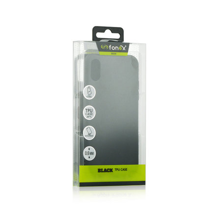 Fonex - Fall TPU für Samsung Galaxy S21, schwarz