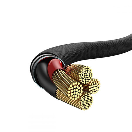 Baseus - Lightning / USB-C Kabel (1m), schwarz