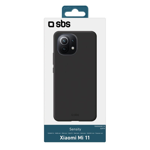 SBS - Fall Sensity für Xiaomi Mi 11, schwarz