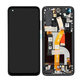 Asus Zenfone 8 ZS590KS - LCD Display + Touchscreen Front Glas + Rahmen (Obsidian Black) - 90AI0061-R20010 Genuine Service Pack