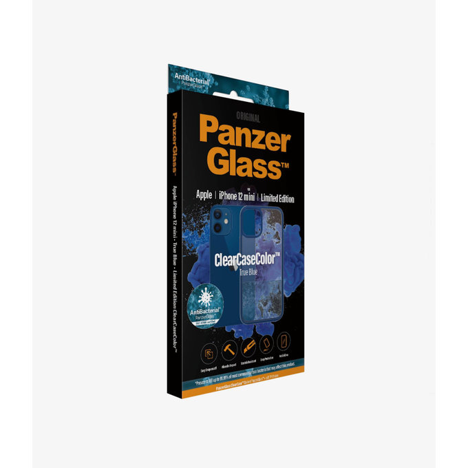 PanzerGlass - Fall ClearCase AB für iPhone 12 mini, blue