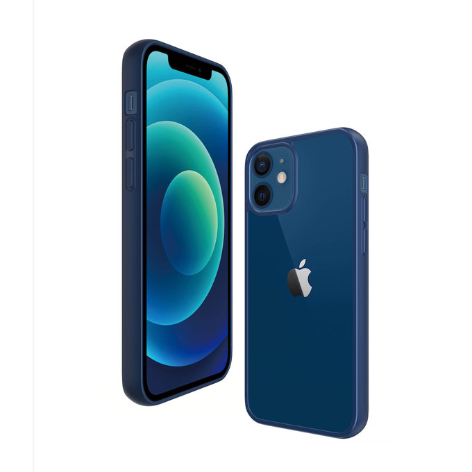 PanzerGlass - Fall ClearCase AB für iPhone 12 mini, blue