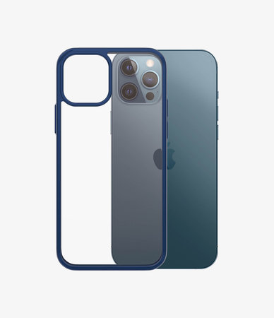 PanzerGlass - Fall ClearCase AB für iPhone 12 und 12 Pro, blue