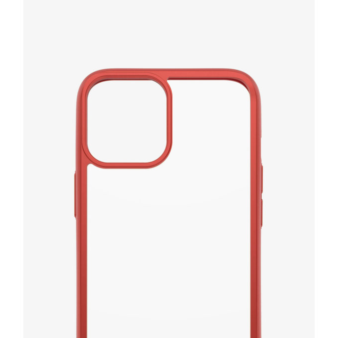 PanzerGlass - Fall ClearCase AB für iPhone 12 Pro Max, red