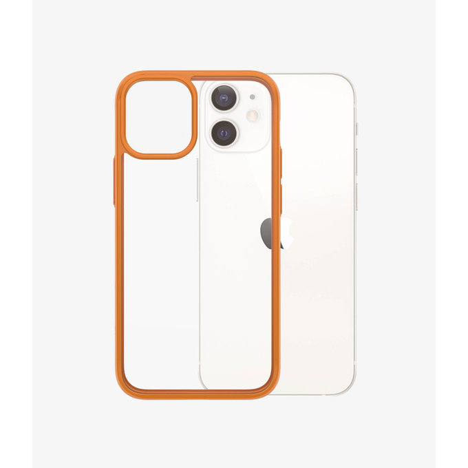 PanzerGlass - Fall ClearCase AB für iPhone 12 mini, orange