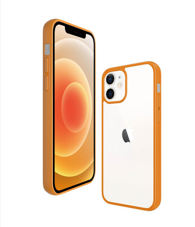 PanzerGlass - Fall ClearCase AB für iPhone 12 mini, orange
