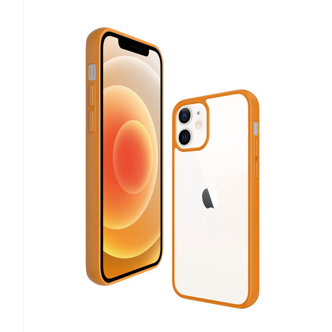 PanzerGlass - Fall ClearCase AB für iPhone 12 mini, orange