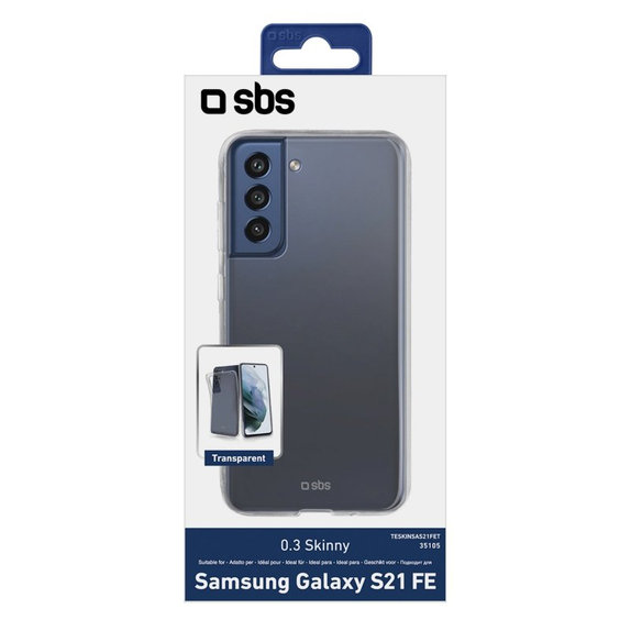 SBS - Fall Skinny für Samsung Galaxy S21 FE, transparent