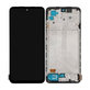Xiaomi Redmi Note 10S - LCD Display + Touchscreen Front Glas + Rahmen (Onyx Gray) - 5600020K7B00, 560002K7BN00 Genuine Service Pack