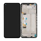 Xiaomi Redmi Note 9T 5G - LCD Display + Touchscreen Front Glas + Rahmen (Nightfall Black) - 5600030J2200 Genuine Service Pack