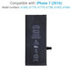 Akku Batterie für iPhone 7, 1960mAh, FixPremium
