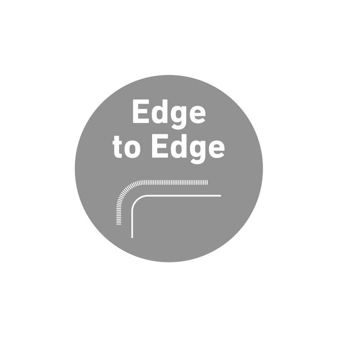 SBS - Gehärtetes Glas Full Cover für Samsung Galaxy A22 5G, schwarz