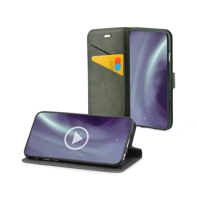 Fonex - Fall Book Identity für Samsung Galaxy A22 5G, blau