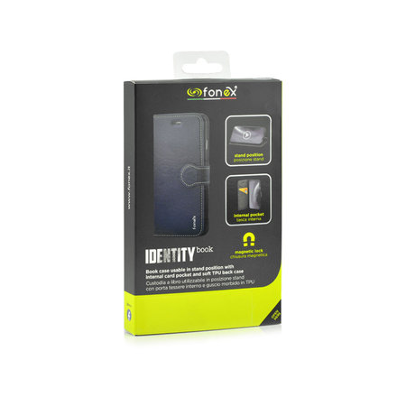 Fonex - Fall Book Identity für Samsung Galaxy A22 5G, blau