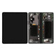 Samsung Galaxy Z Fold 3 F926B - LCD Display + Touchscreen Front Glas + Rahmen (Phantom Black) - GH82-26283A, GH82-26284A Genuine Service Pack