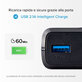 SBS - PowerBank 20 000 mAh, 2x USB, 2,1A, schwarz