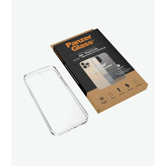 PanzerGlass - Hülle ClearCase AB für iPhone 13 Pro Max, transparent