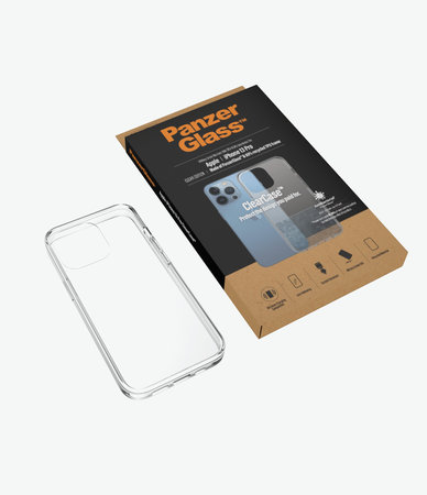 PanzerGlass - Hülle ClearCase AB für iPhone 13 Pro, transparent