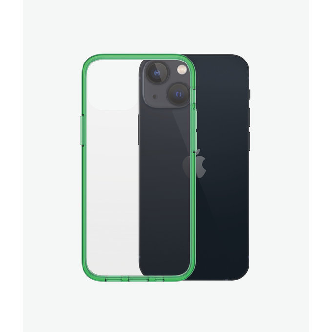 PanzerGlass - Fall ClearCaseColor AB für iPhone 13 mini, lime