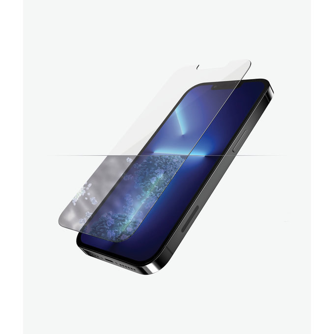 PanzerGlass - Gehärtetes Glas Standard Fit AB für iPhone 13 Pro Max und 14 Plus, transparent