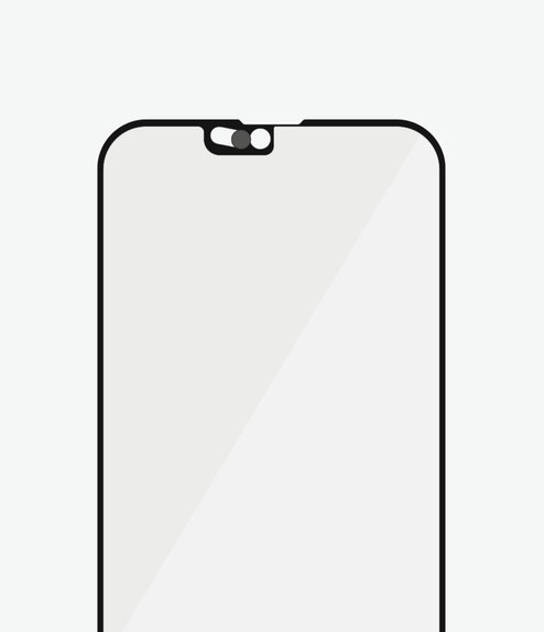 PanzerGlass - Gehärtetes Glas Case Friendly CamSlider AB für iPhone 13 mini, schwarz