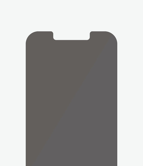 PanzerGlass - Gehärtetes Glas Standard Fit Privacy AB für iPhone 13 mini, transparent