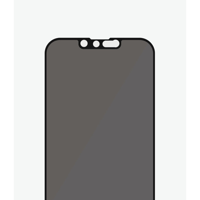 PanzerGlass - Gehärtetes Glas Case Friendly Privacy AB für iPhone 13 mini, schwarz