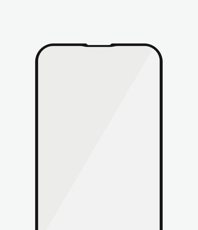 PanzerGlass - Gehärtetes Glas Case Friendly AB für iPhone 13, 13 Pro und 14, black