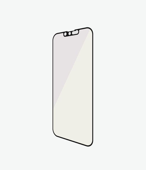 PanzerGlass - Gehärtetes Glas Case Friendly Anti-Bluelight AB für iPhone 13 Pro Max und 14 Plus, schwarz