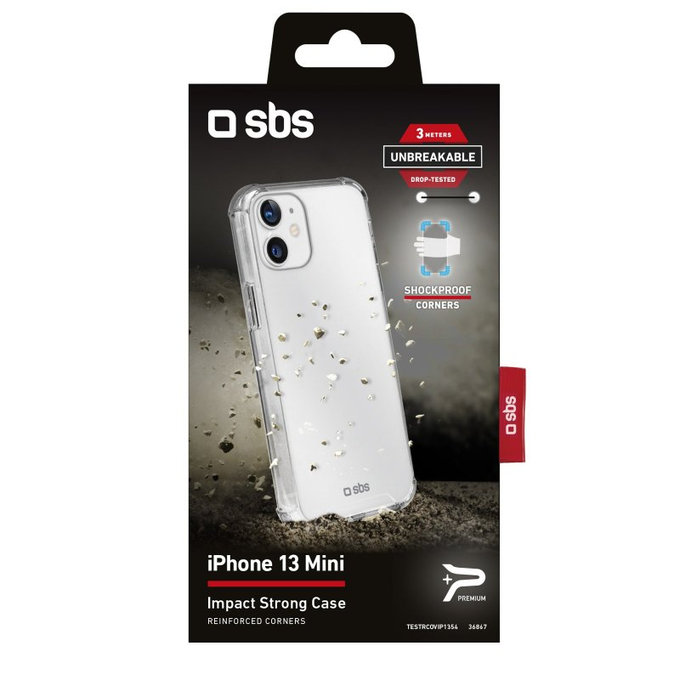 SBS - Fall Impact für iPhone 13 mini, transparent